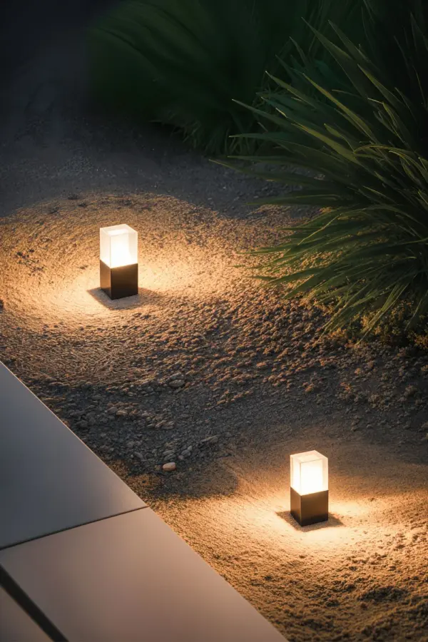 Baliza LED de Exterior en Aluminio Noravi