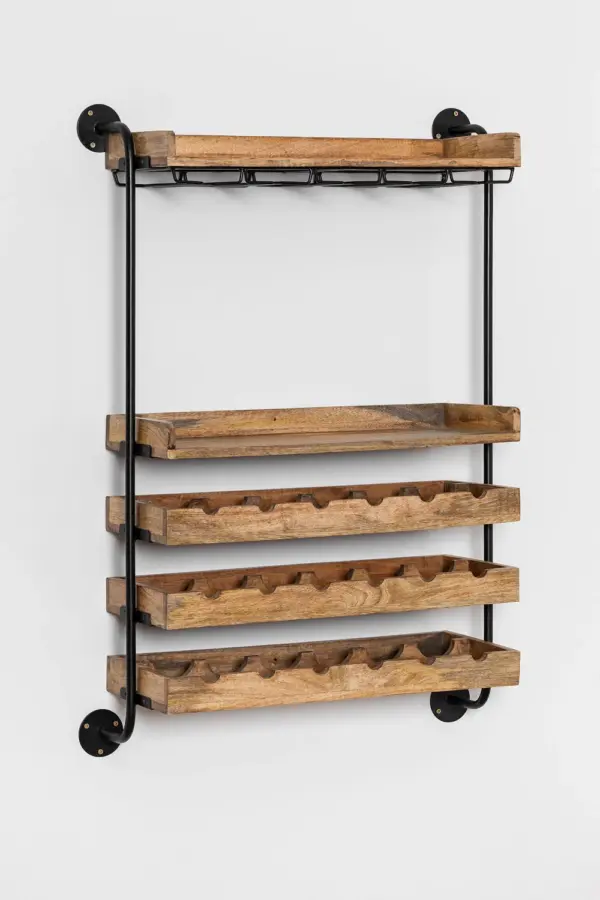 Botellero de Pared Industrial RAVEL