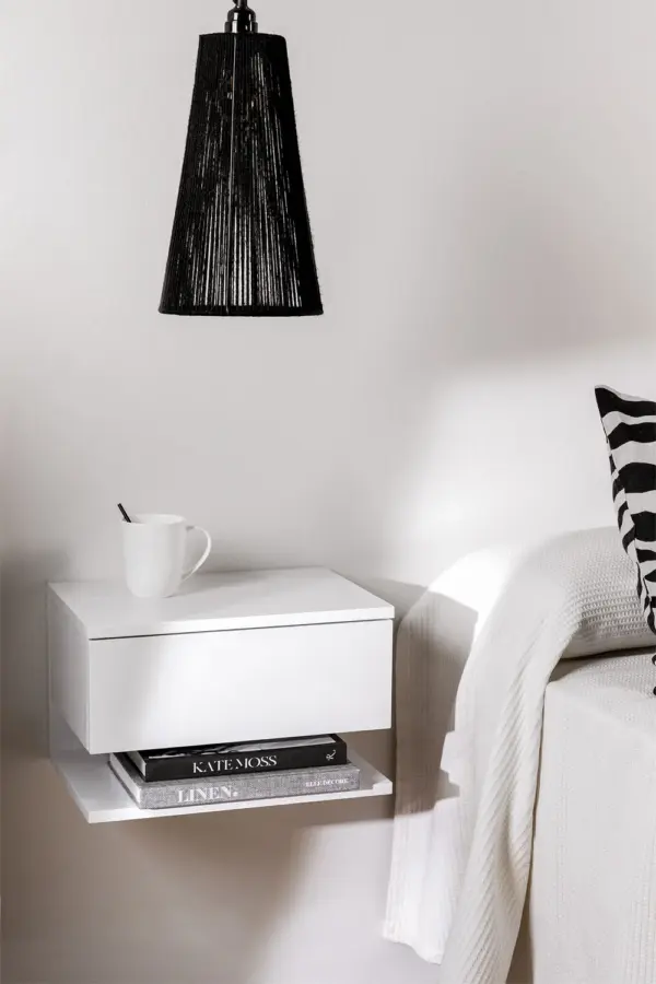 Mesita de Noche Flotante SlimBox (40x30 cm)