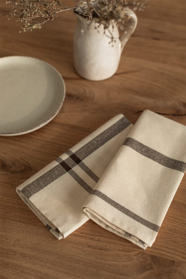 Set de 2 Servilletas de Algodón TissuLine 45x45 cm