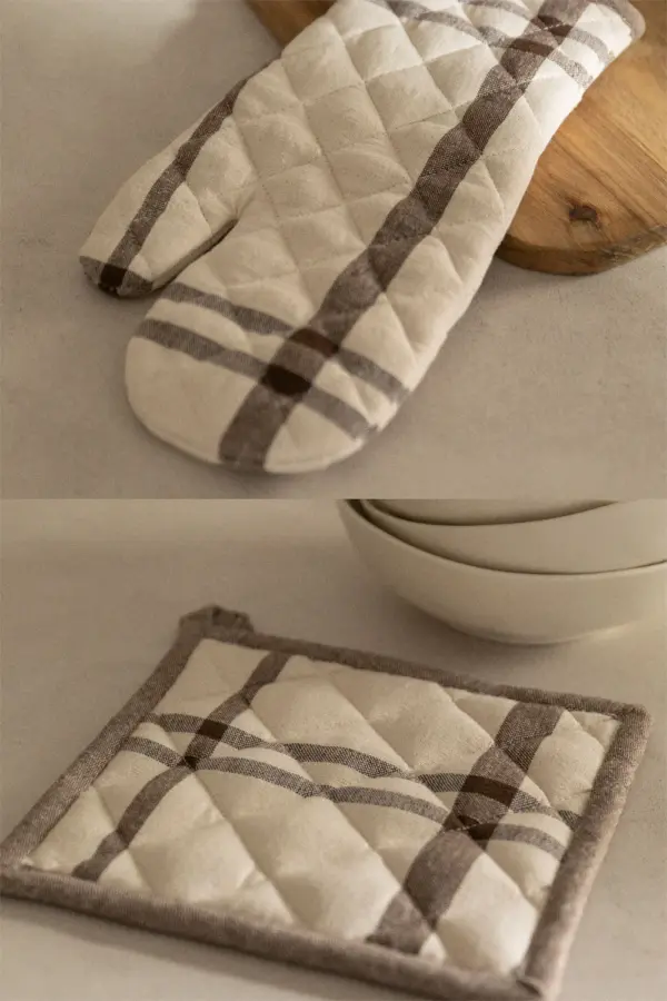 Set de Guante y Paño para Horno – ALVINA