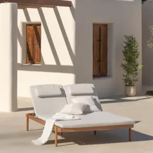 Tumbona Doble Reclinable de Exterior Aderyn