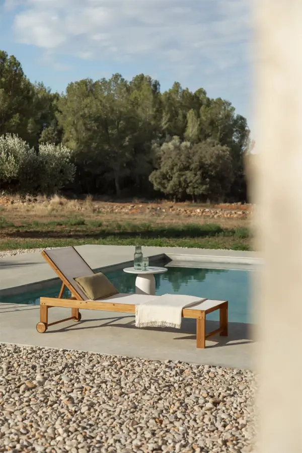 Tumbona de Exterior Reclinable Valerys